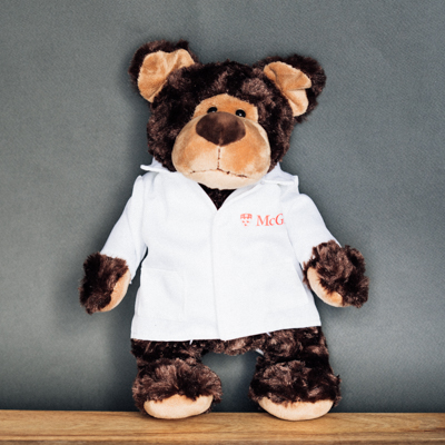 McGill Teddy Bear With Lab Coat