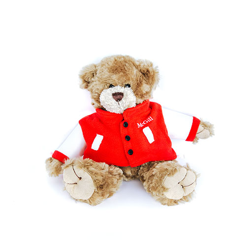 McGill Varsity Jacket Plush Bear