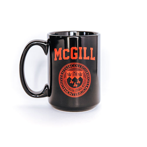 McGill Varsity Mug - BLACK