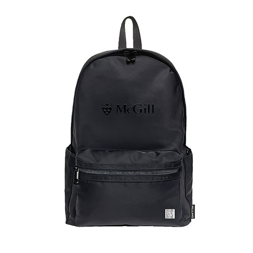 Featuring a tone-on-tone McGill logo, the McGill Skyline Backpack is the ultimate blend of functionality and style. This versatile backpack features a built-in padded laptop sleeve, ensuring your device stays secure and protected.