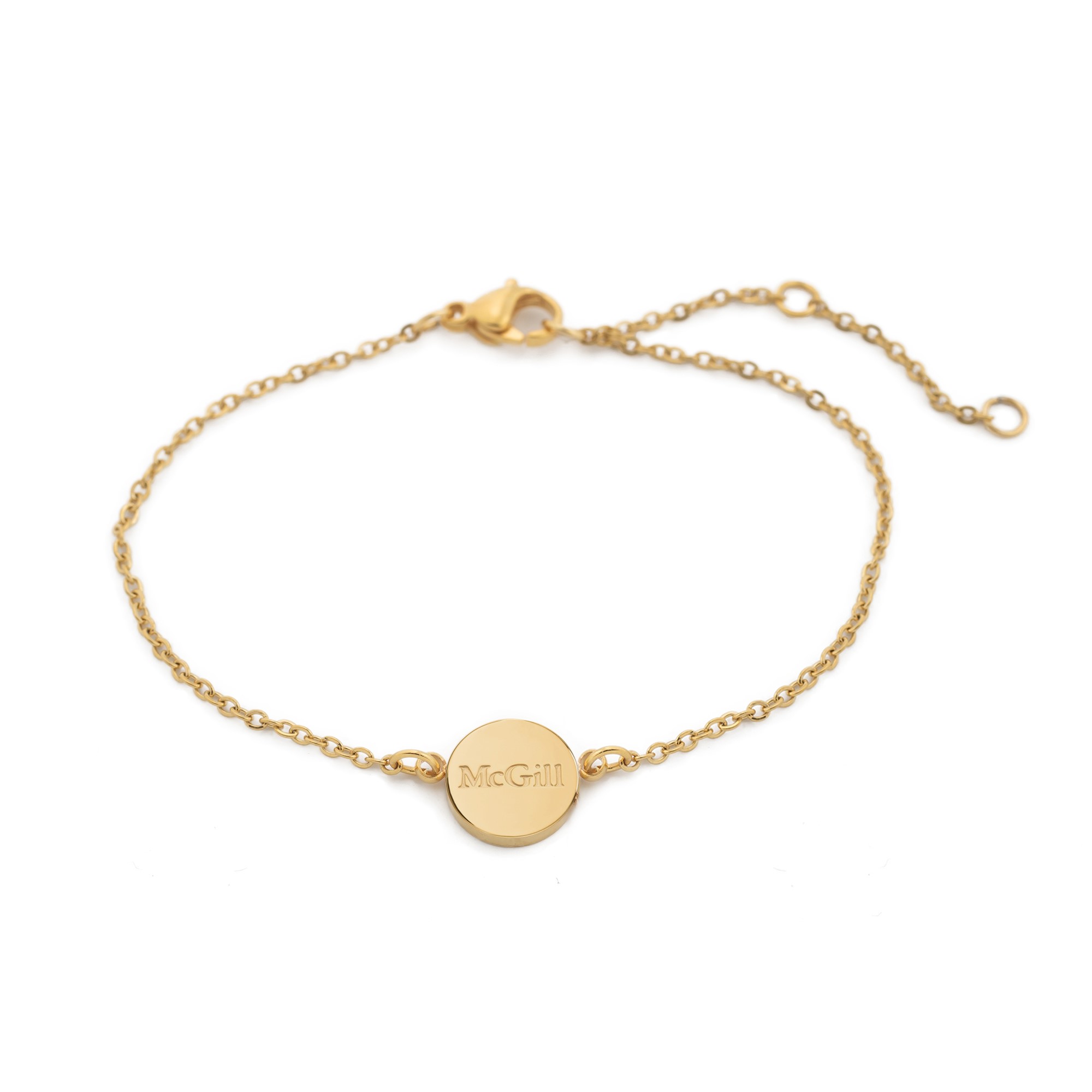 McGill Mini Crest Bracelet - GOLD