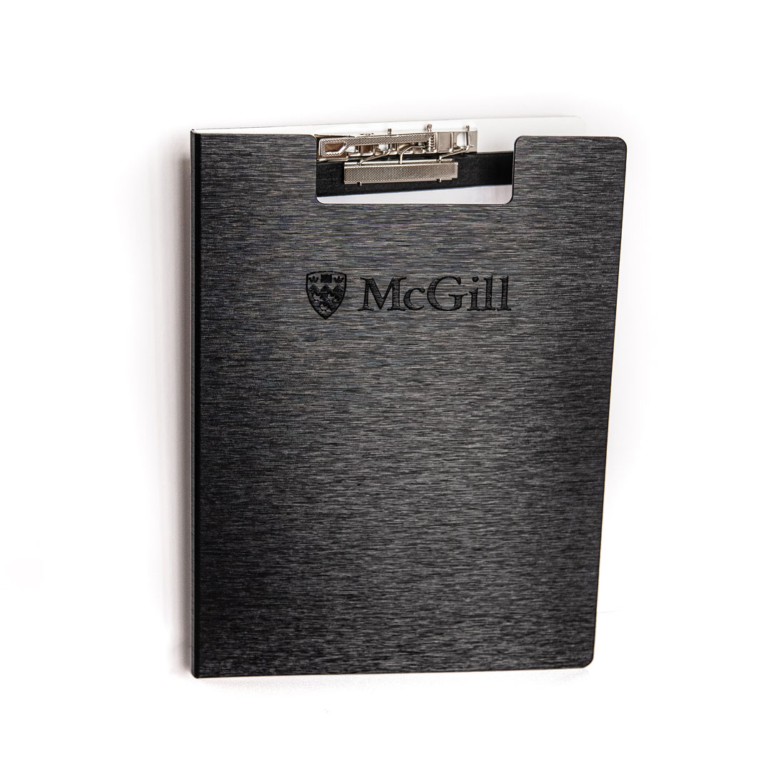McGill Embossed Textured Clipboard in Black