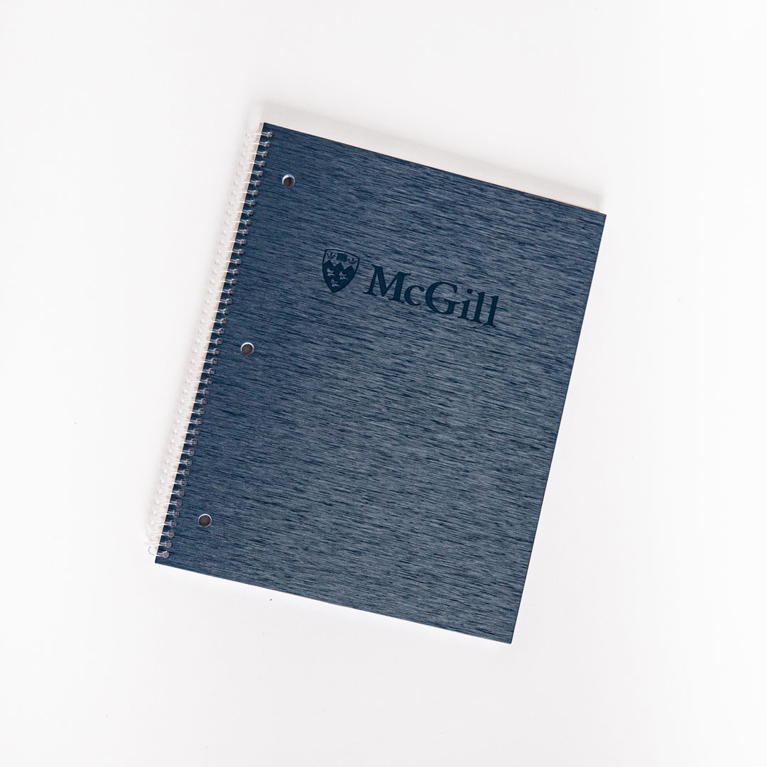 McGill 1 Subject Poly Cover Notebook