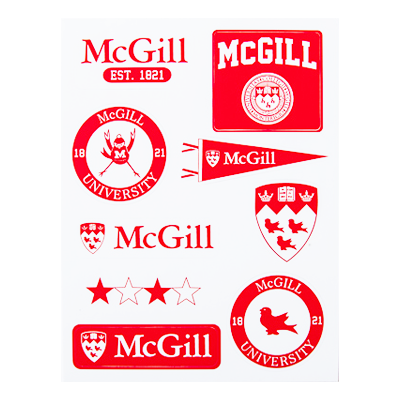 Vintage McGill Sticker Pack