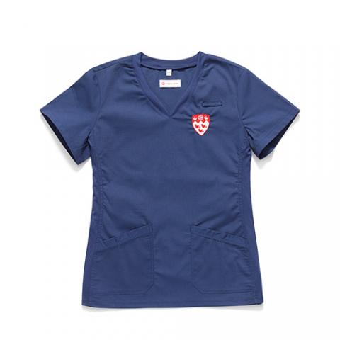 Classic McGill Ladies V-Neck Scrub Top