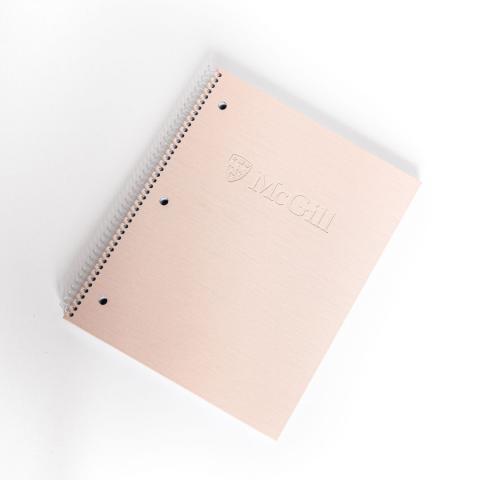 McGill 2-Subject Poly Cover Notebook
