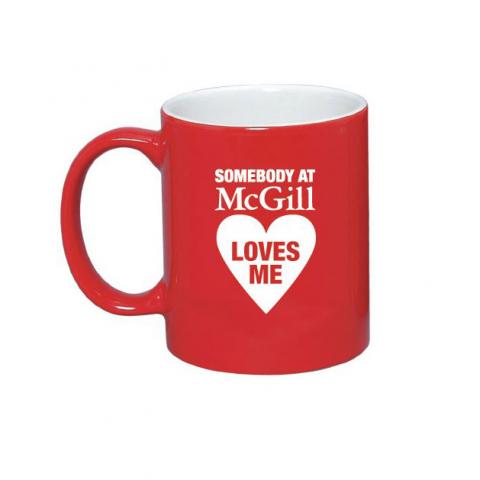 Somebody at McGill Loves Me Mug